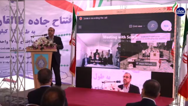 افتتاح جاده هشتگرد طالقان