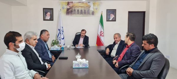 دیدار رییس و اعضای شورای بخش رامجین باعلی حدادی نماینده مردم در مجلس شورای اسلامی