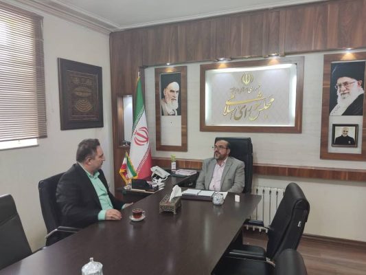 شست علی حدادی با حضور دکتر صیادی برای بررسی مشکلات بهداشت و درمان غرب استان البرز